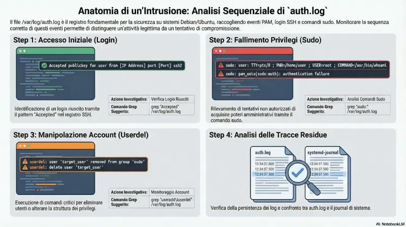 Timeline e kill chain - ricostruzione forense